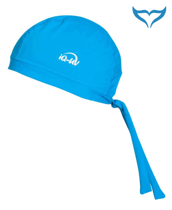 iQ UV 50+ Bandana Cap M L XL turquoise türkis Kappe Kopftuch Bademütze Company
