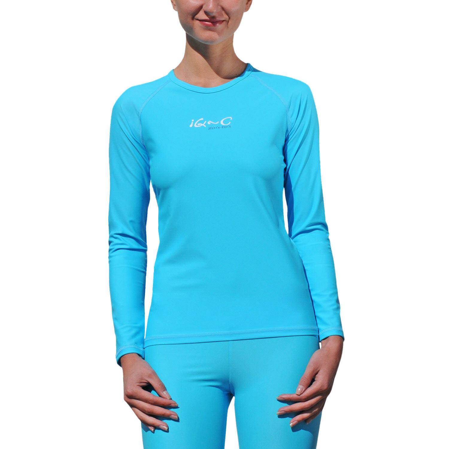iQ UV 300 Shirt Loose Fit Ladies Women Damen XS S M L XL XXL XXXL turquoise türk 